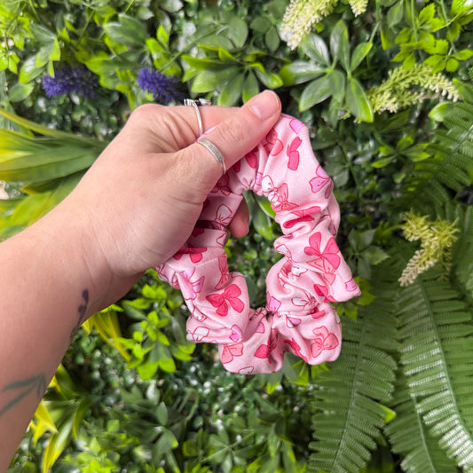 RTS Pink Bows || Scrunchie