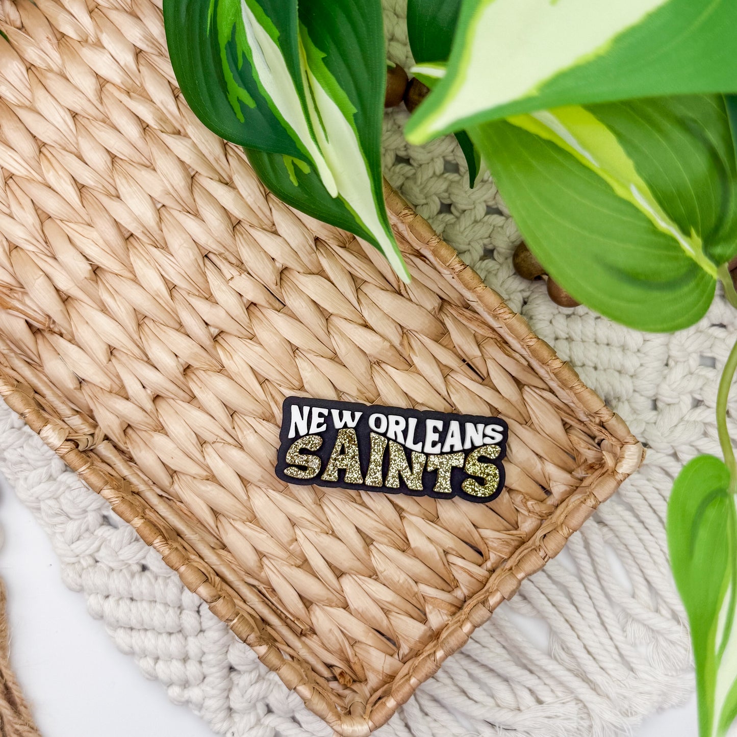 New Orleans Saints || Hair Clip