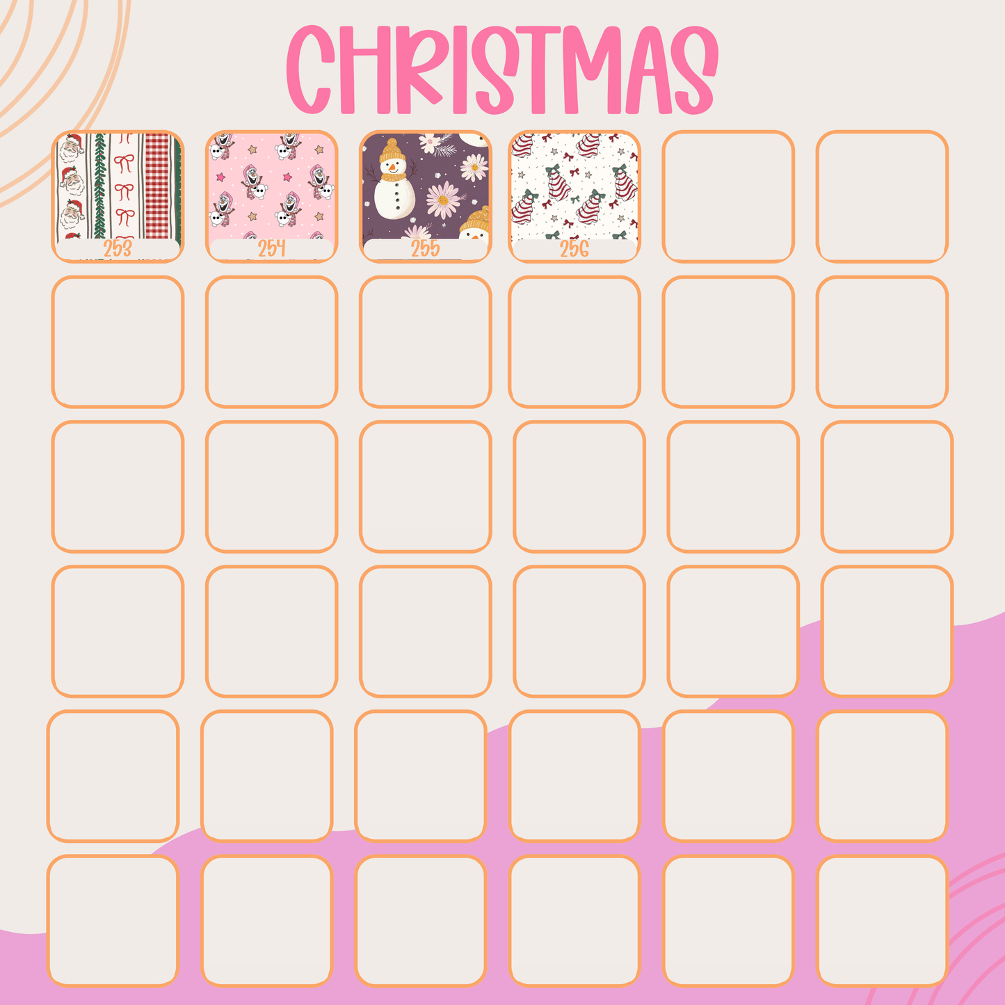 CREATE YOUR OWN Christmas || Claw Clip (ws)