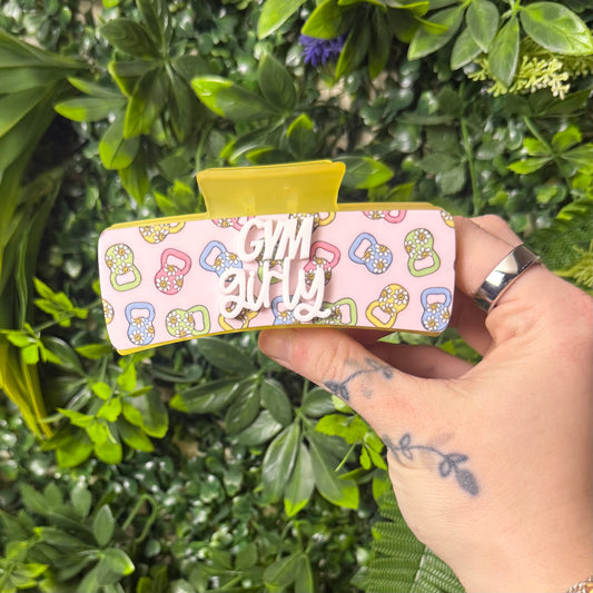 Gym Girly || Claw Clip