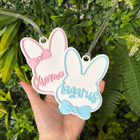 Easter Bunny Name || Bag Tag