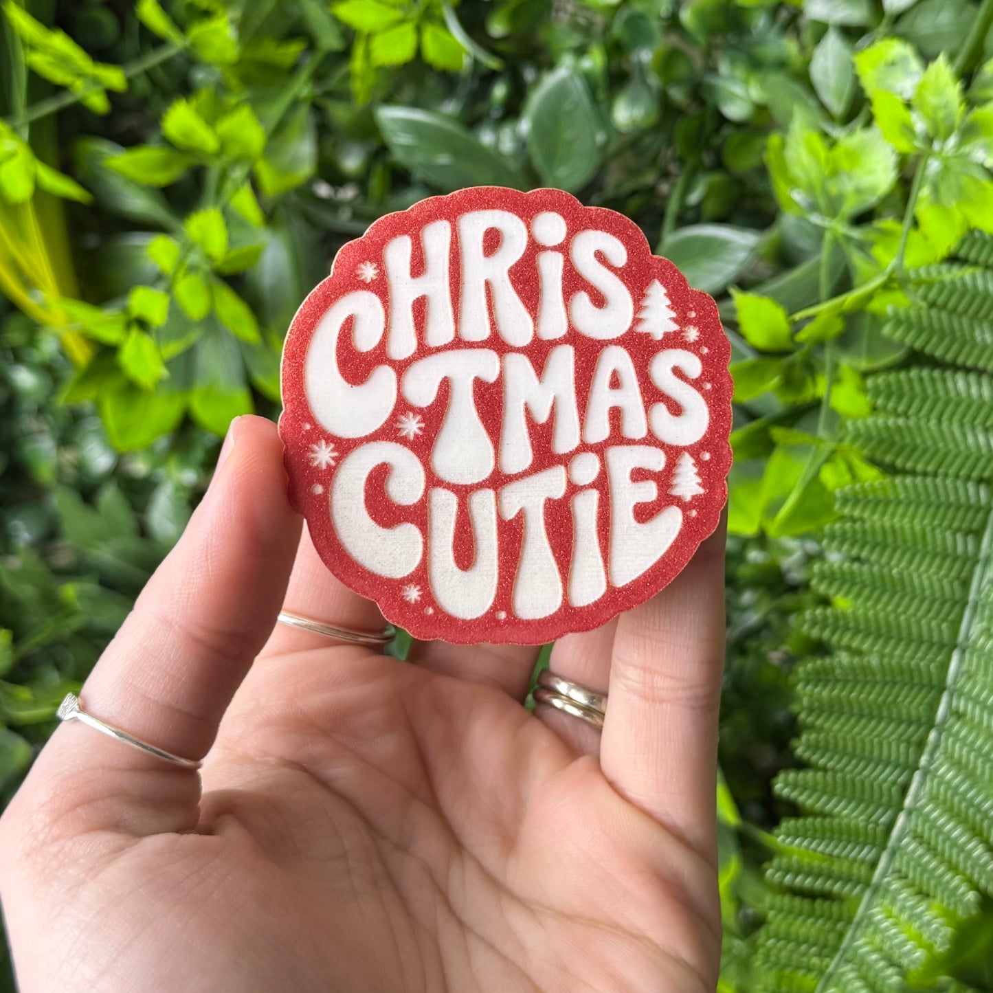 Christmas Cutie || Hair Clip