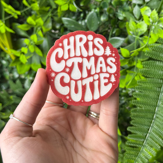 Christmas Cutie || Hair Clip