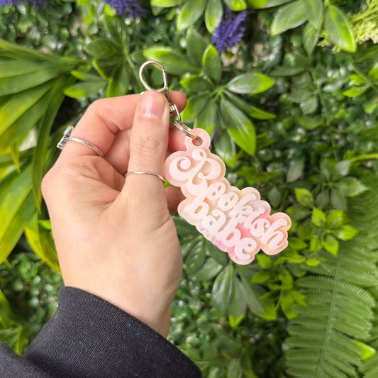 RTS Bookish Babe || Keychain