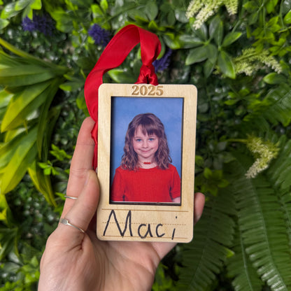 School Photo Frame || Ornament