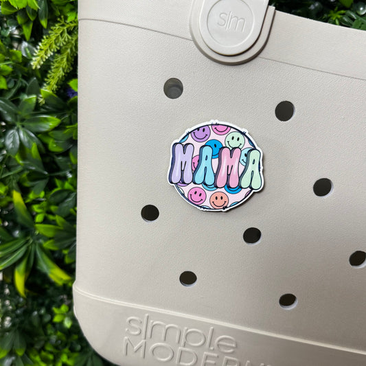 Mama (smiley) || Bag Charm