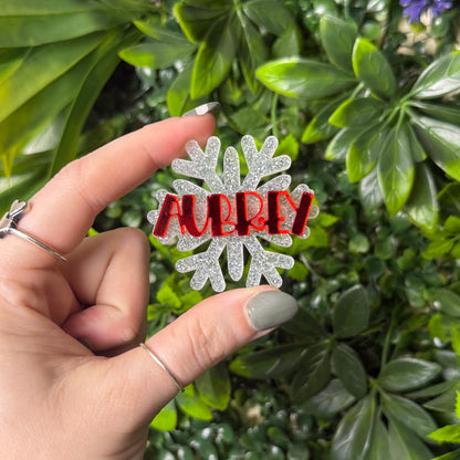 Snowflake || Hair Clip