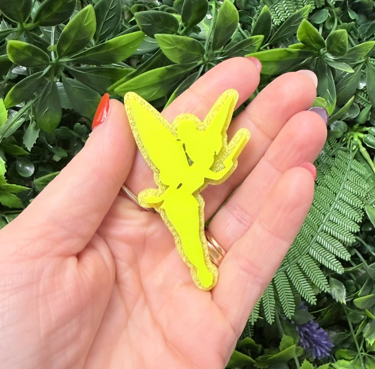 Tinkerbell Silhouette || Hair Clip