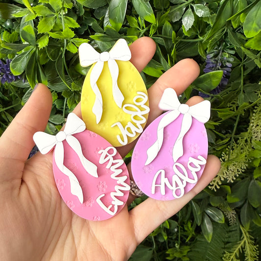 Coquette Easter Egg || Hair Clip