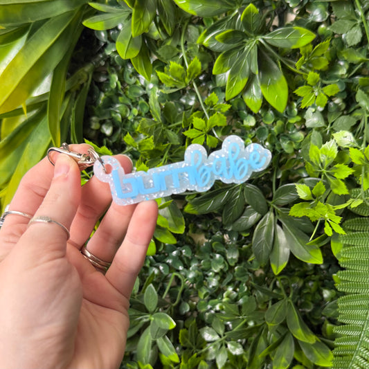 Burn Babe || Keychain