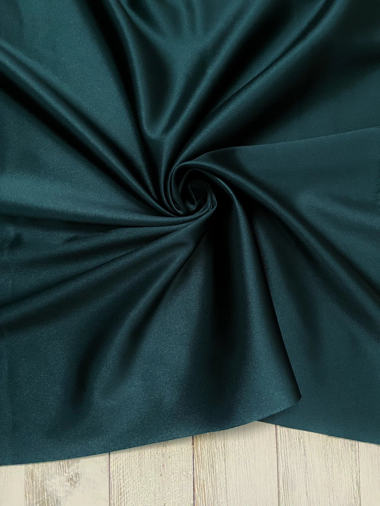 HUNTER GREEN SATIN