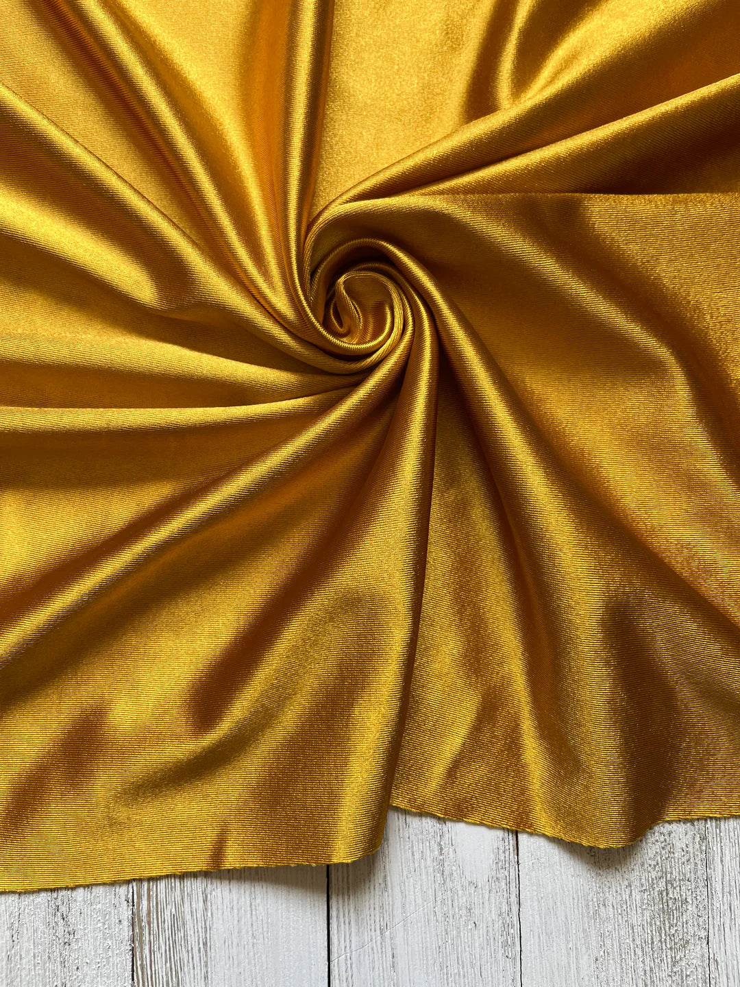 MUSTARD SATIN