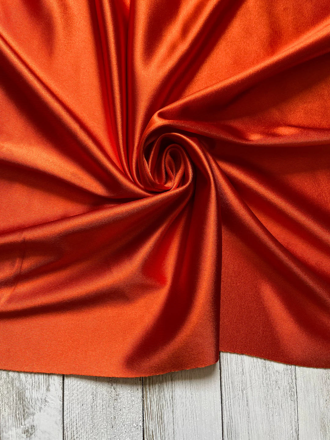 ORANGE SATIN