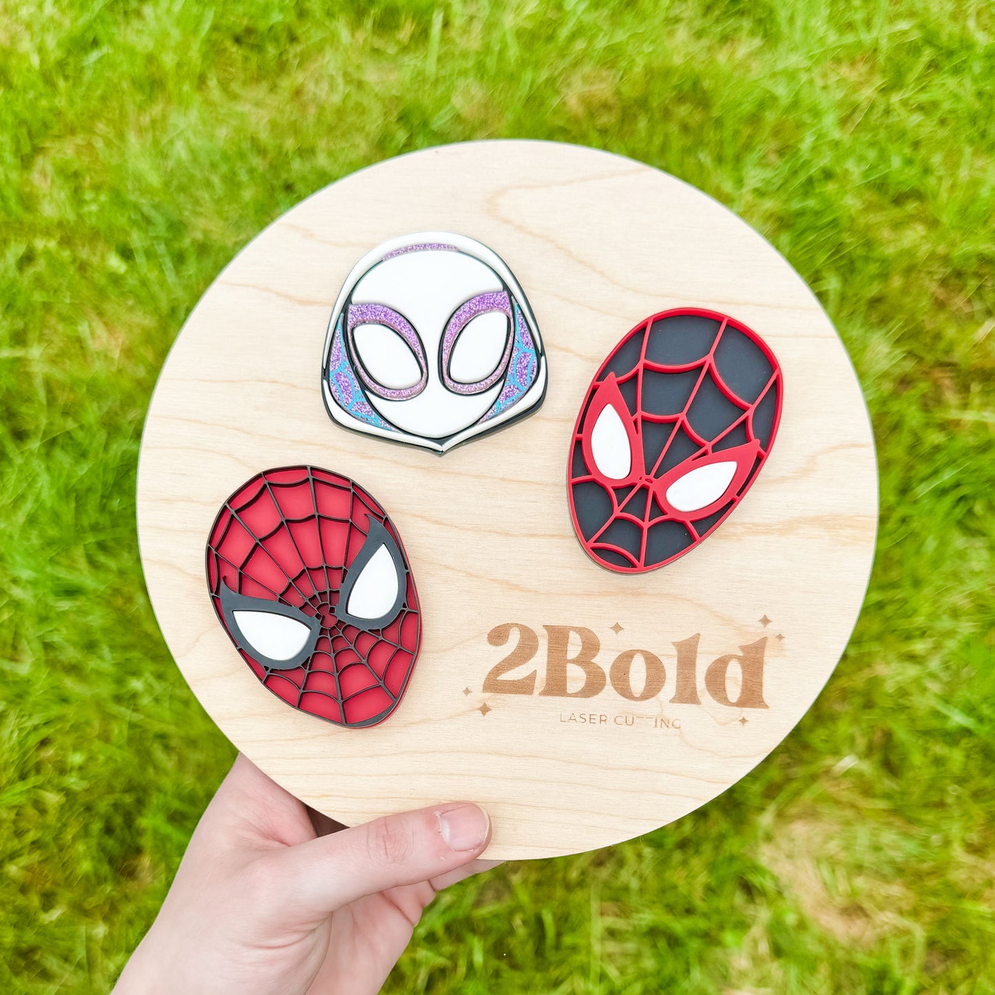 Spidey + Friends || Hair Clip