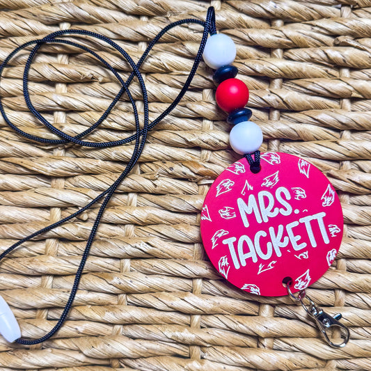 Red Hawks || Lanyard