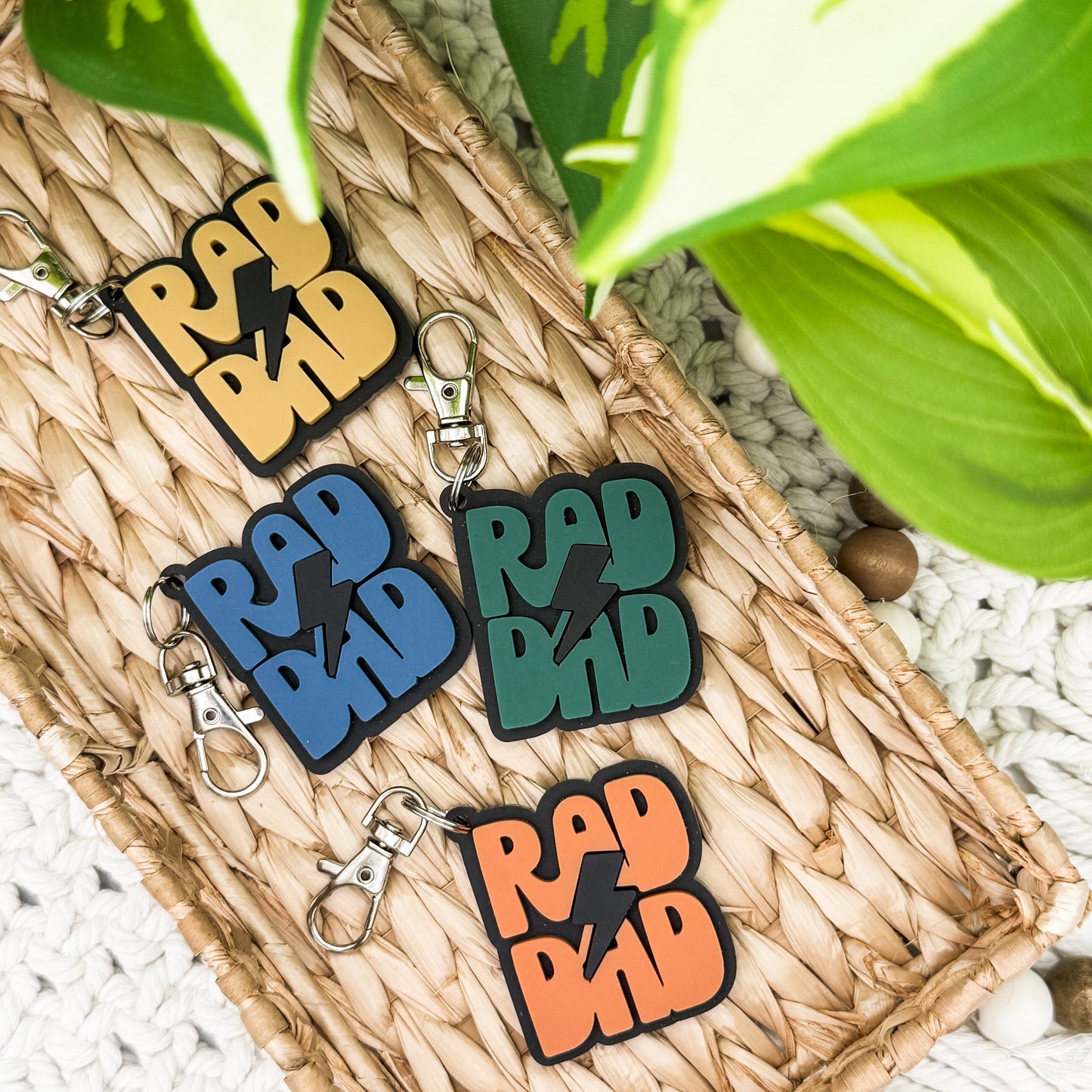 Rad Dad || Keychain