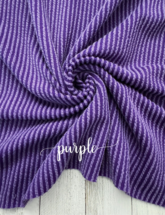 PURPLE WAVED RIB
