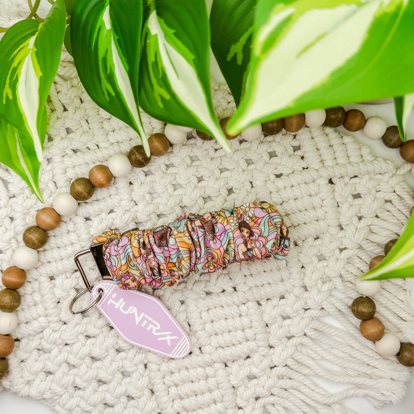 Huntr/x || Wristlet + Keychain Duo