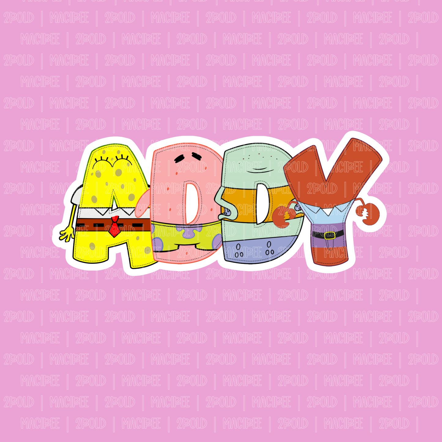 Bikini Bottom || Hair Clip
