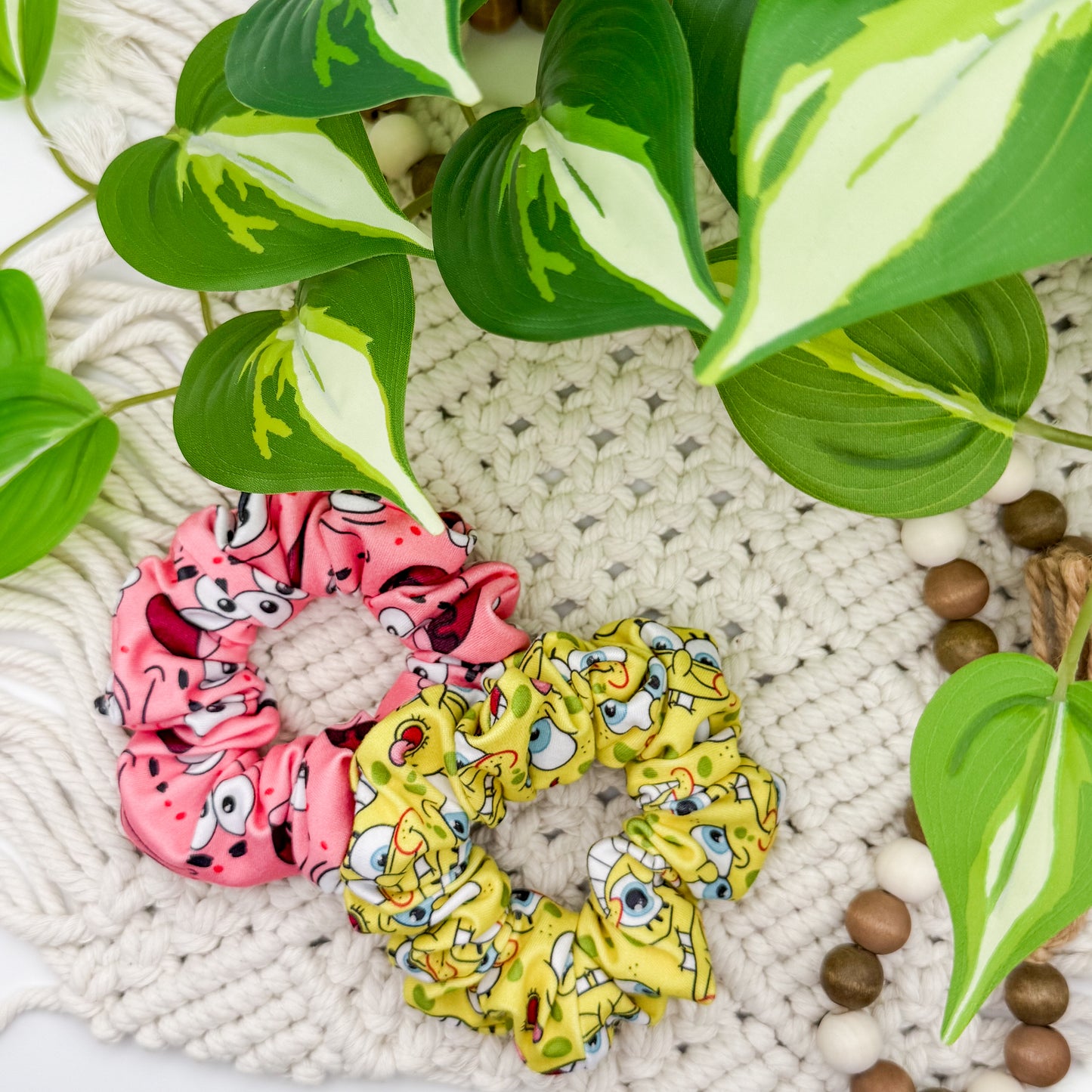 RTS SpongeBob + Patrick || Scrunchie