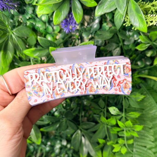 Practically Perfect In Every Way || Claw Clip