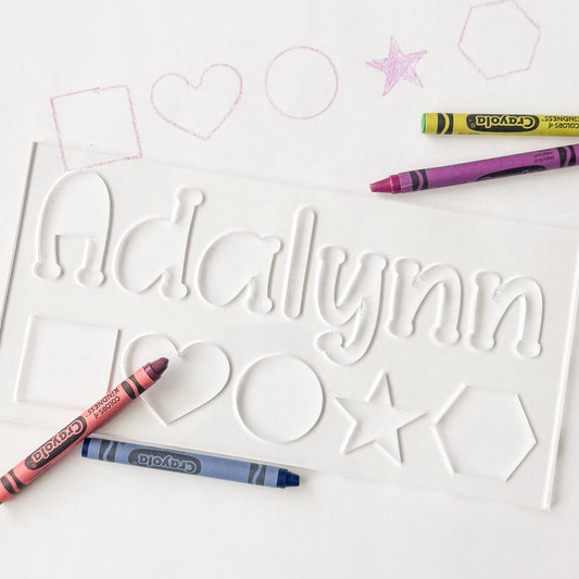 Personalized || Acrylic Stencil