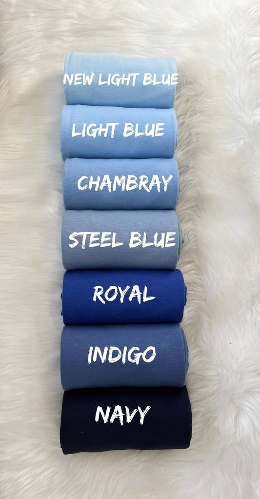 BLUES || Scrunchie Wristlet