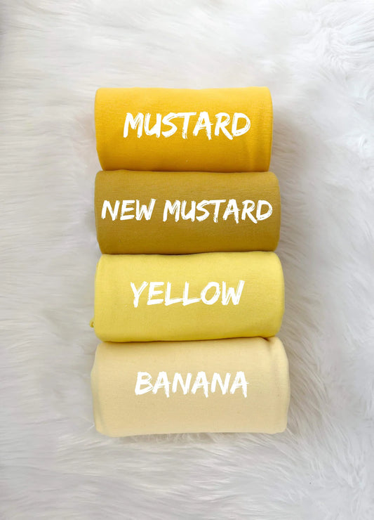 YELLOWS || Scrunchie Wristlet