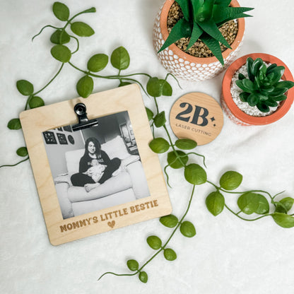 Mommy's Little Bestie(s) || Magnet Photo Holder