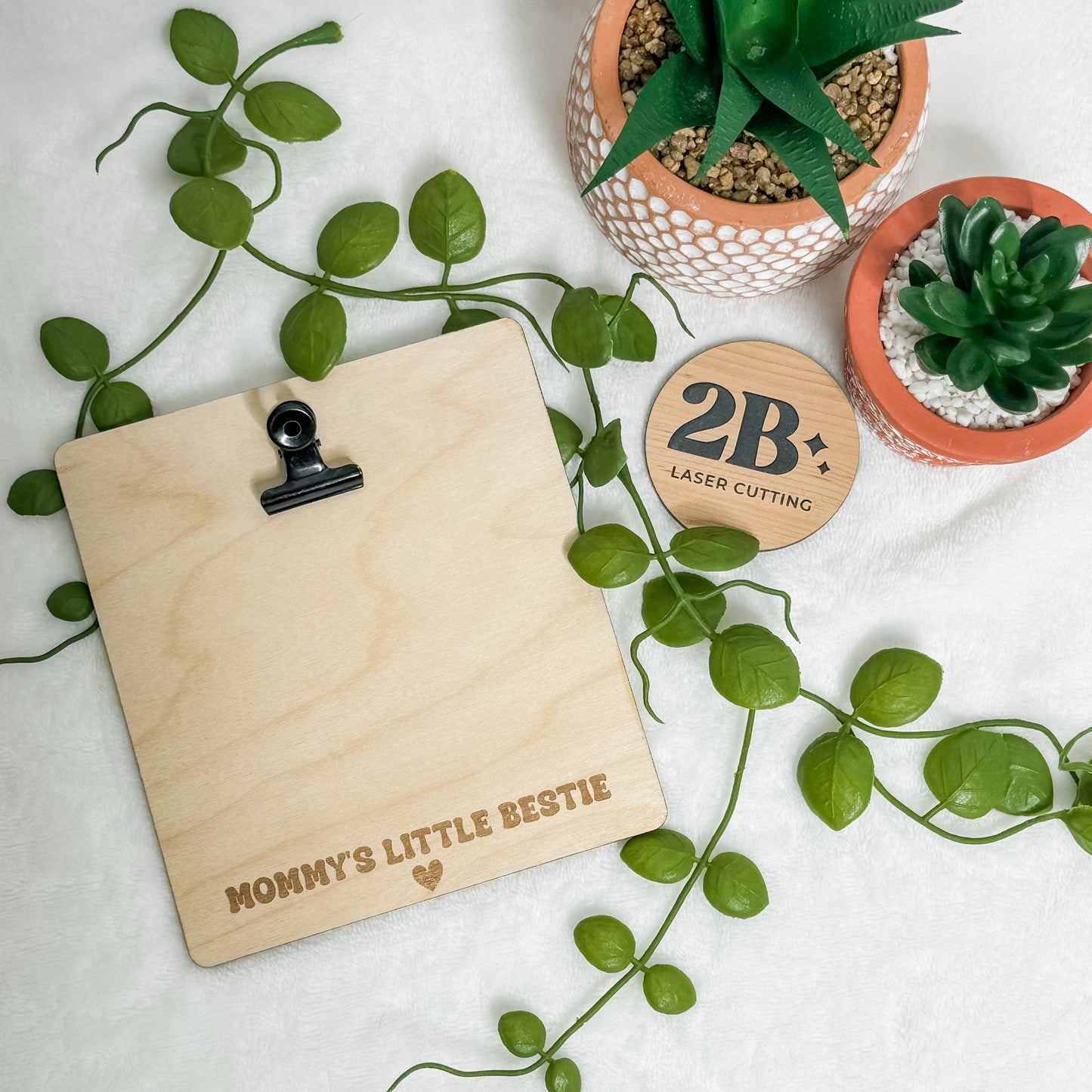 Mommy's Little Bestie(s) || Magnet Photo Holder