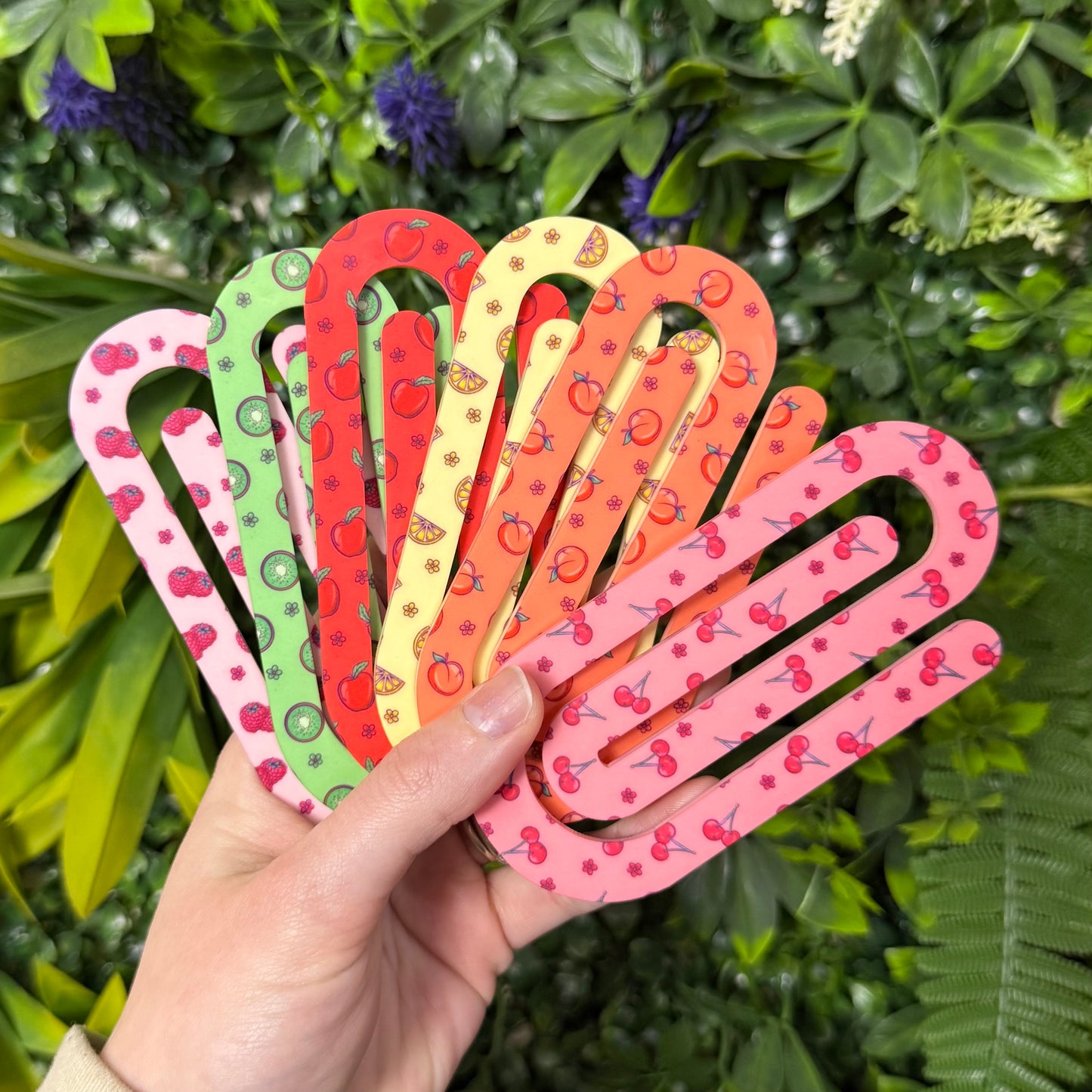 Tutti Frutti Paper Clip || Bookmark