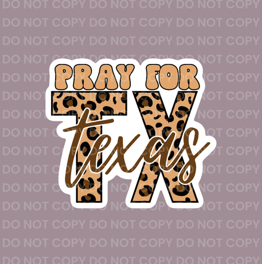 Pray For TX (Leopard) || Bow Center