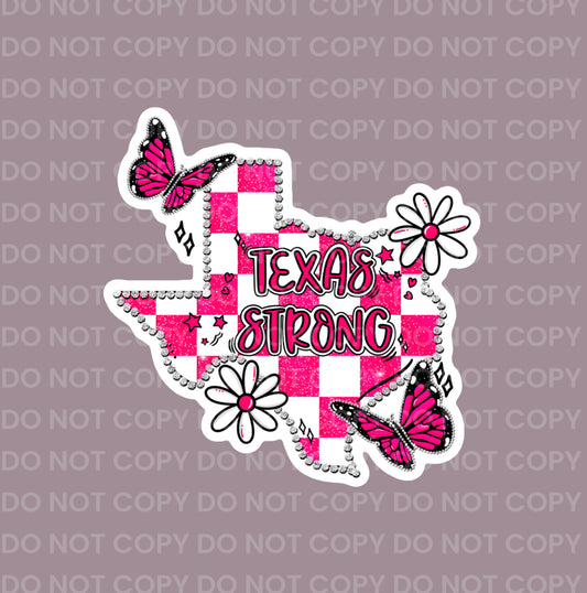 Texas Strong (butterfly) || Bow Center
