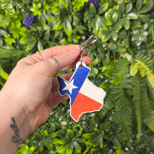 Texas Flag || Keychain