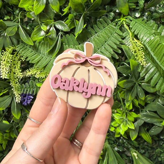 Coquette Pumpkin || Hair Clip (ws)