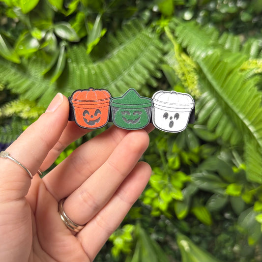 Boo Bucket || Bar Clip (ws)