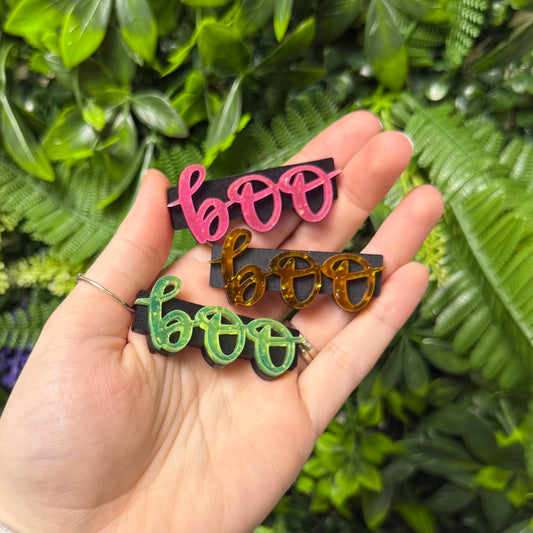 Boo || Bar Clip (ws)