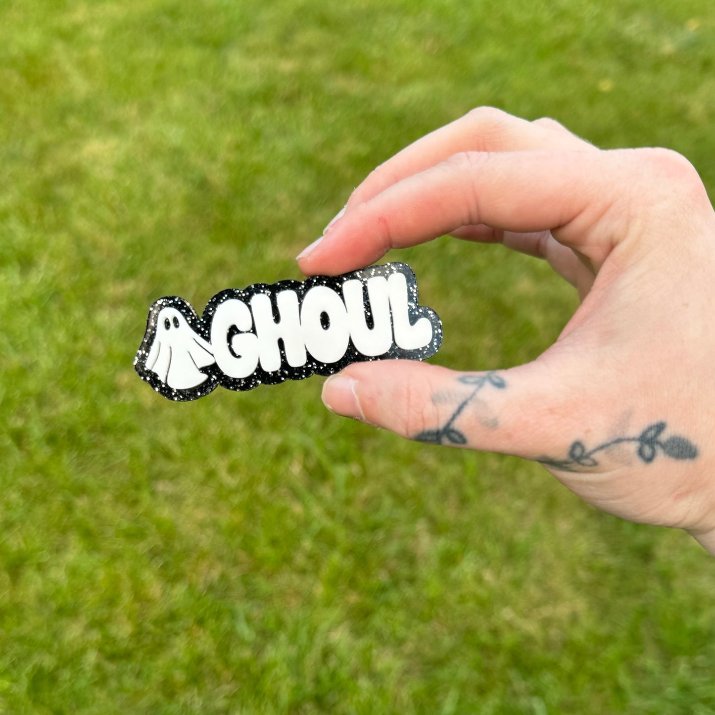 Ghost Name || Hair Clip