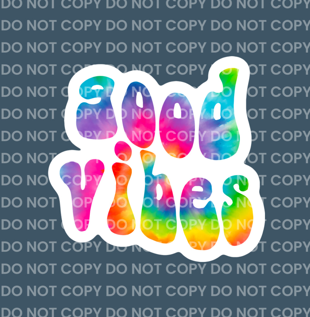 Good Vibes || Bag Charm