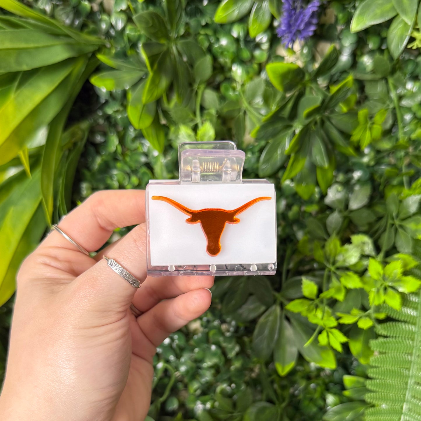 Longhorn || Mini Claw Clip