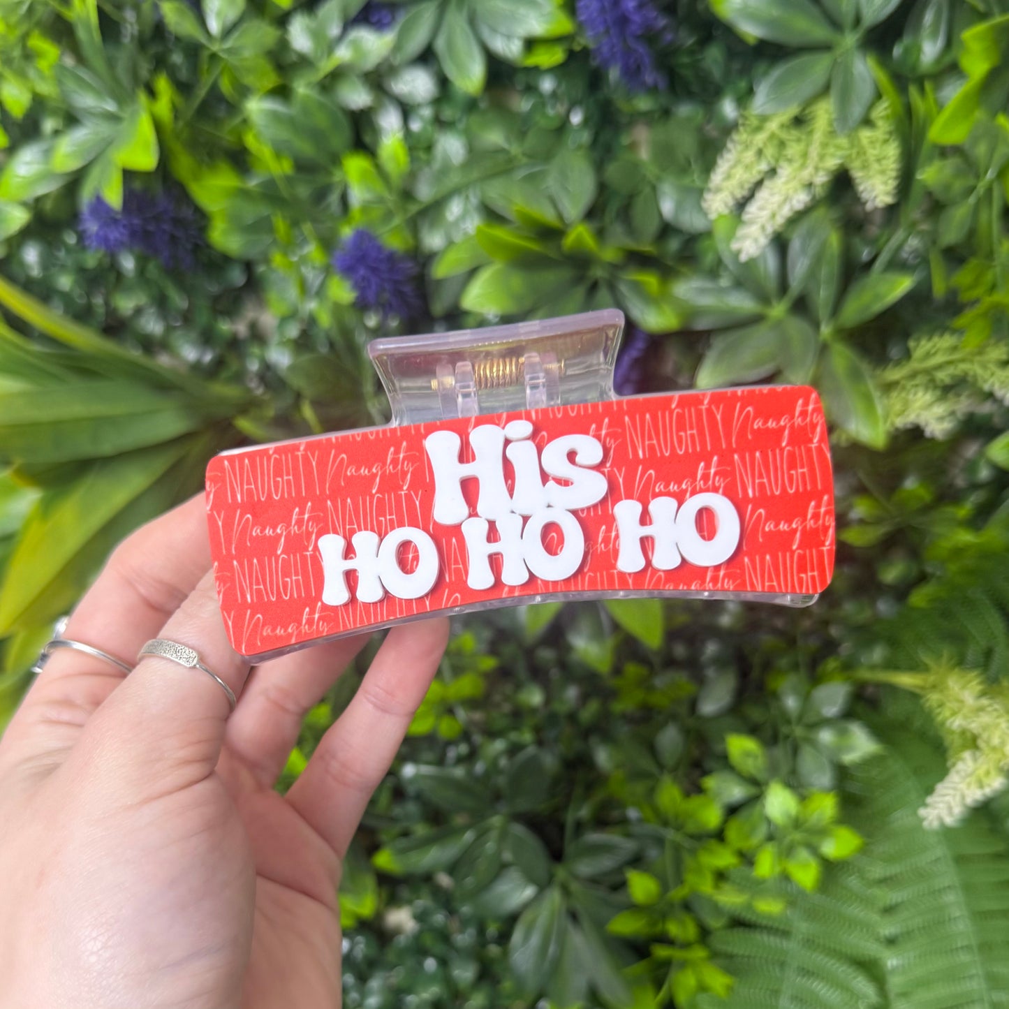 His Ho Ho Ho || Claw Clip