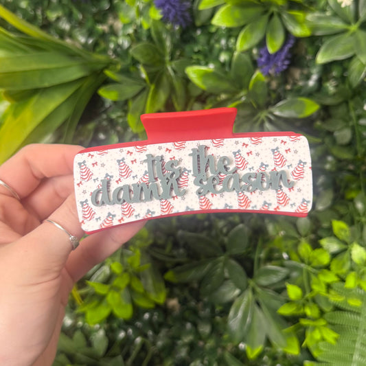 Tis The Damn Season || Claw Clip