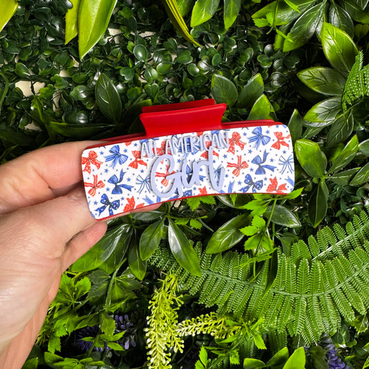 All American Girl || Claw Clip