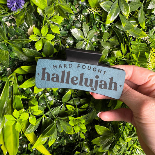 Hard Fought Hallelujah || Claw Clip