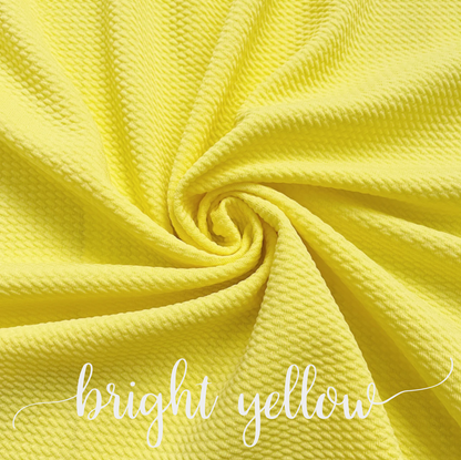 BRIGHT YELLOW