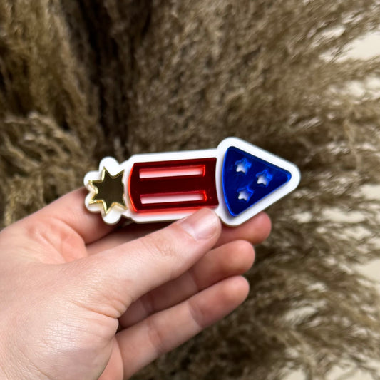 Firecracker || Hair Clip (ws)