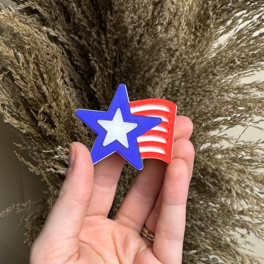 Shooting Star || Hair Clip (ws)