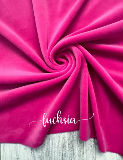 FUCHSIA PLUSHY VELVET