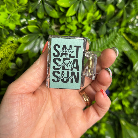 Salt Water || Claw Clip