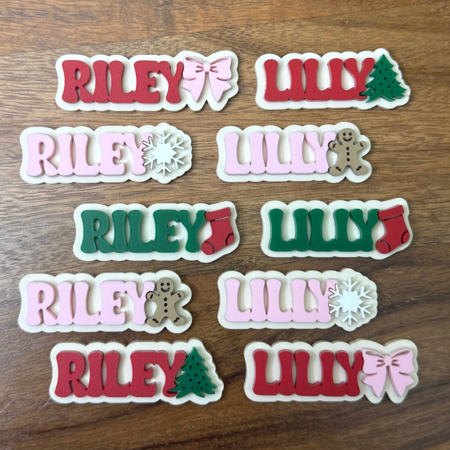 Christmas Shape || Hair Clip